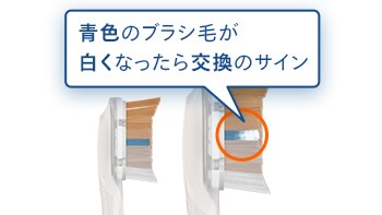 ブラシヘッド交換サイン image