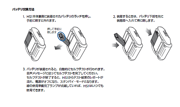 バッテリ交換