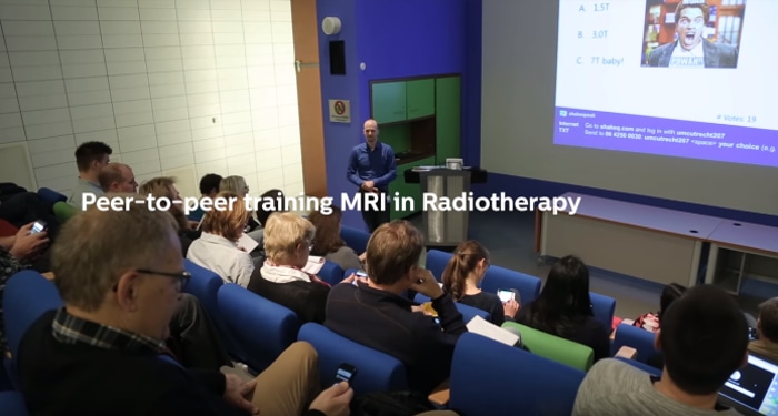RTにおけるMRIのピアツーピアトレーニング