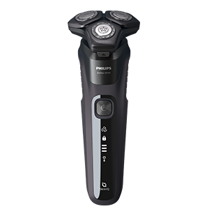 Philips Series 5000 electric shaver for minimized skin irritation