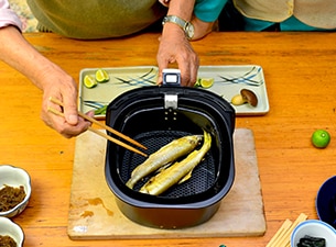 きれいなきつね色の焼き色