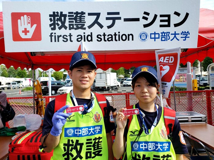 中部大学の救援ステーションチーム （新しいウィンドウで開きます）